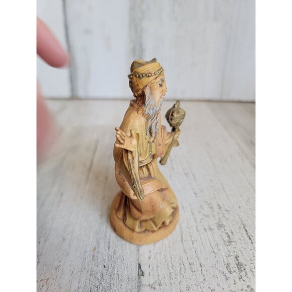 Vintage Fontanini nativity kneeling kingsman xmas heirloom - Picture 5 of 6